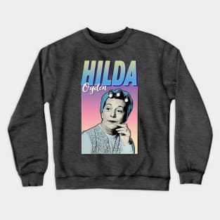 Hilda Ogden - Retro Pop Art Corrie TV Tribute Crewneck Sweatshirt